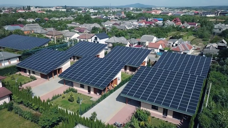 Ukraine 50KW Rooftop PV Plant-